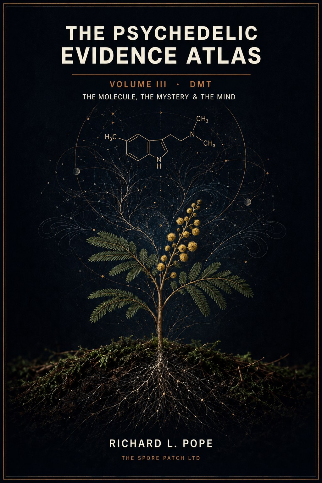 The Psychedelic Evidence Atlas, Volume III: DMT, by Richard L. Pope, published by The Spore Patch Ltd