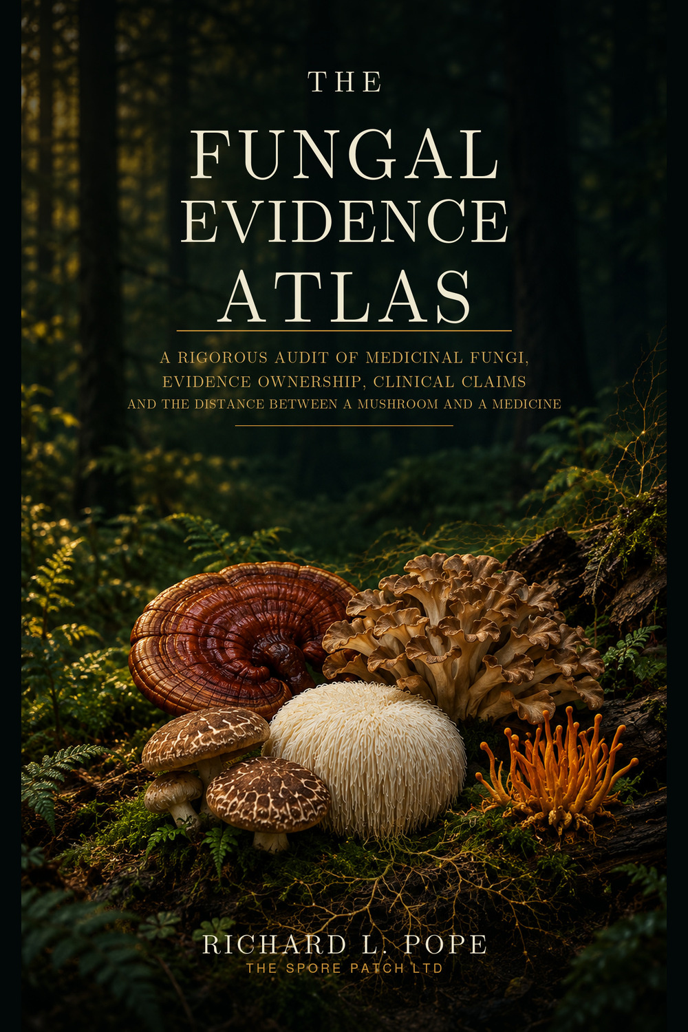 The Fungal Evidence Atlas by Richard L. Pope, published by The Spore Patch Ltd